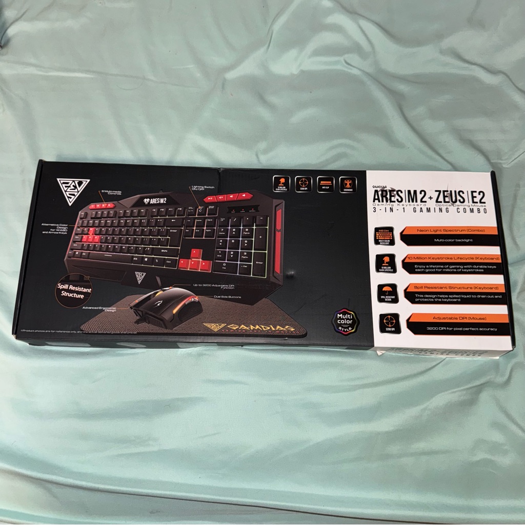 Gamdias Ares M2 Zeus E2 Gaming Keyboard And Mouse Combo